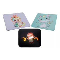 GENERICO - Pad Mouse Gamer Plano Antideslizante Con Diseños