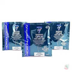GENERICO - Tono Sobre Tono Azul Matizante Plata De La Línea M y E X10 Sobre 30G