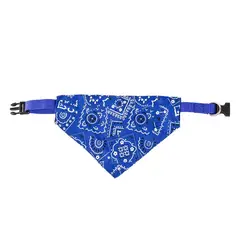 GENERICO - Pañoleta Mascotas Ajustable Mediana Azul 1 pz