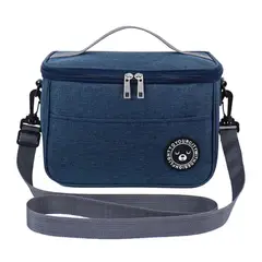 ONE PIXEL - Lonchera de Almuerzo Portátil con Aislamiento Oficina Escuela Azul