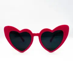 AT NIGHT SUNGLASSES - Gafas de sol At Night corazón fucsia UV400