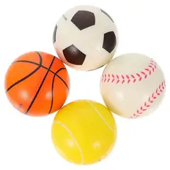 GENERICO - Pelota de Goma para Perro Diseño Deportes 1 pz