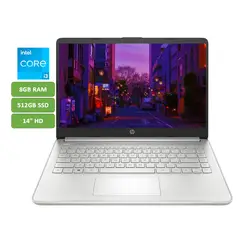 HP - PORTATIL - CORE I3 1215U - 8GB RAM - 512GB SSD - 14 HD - MOD: 14-DQ5038LA - COMPUTADOR PORTATIL