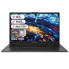 ASUS - Portátil Ryzen 5 7520u Ram 16Gb Ssd 512Gb 15,6" Oled Computador Portátil
