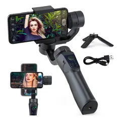 XALTA - Estabilizador De Imagen Para Celular Gimbal Con Mini Trípode