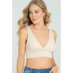 RAGGED - Top elsa Beige claro