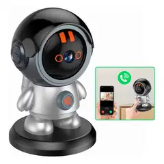 XALTA - Cámara Ip En Forma De Robot Con Botón De Llamada Al Celular