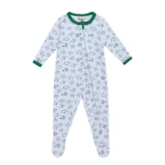 SANTANA - Pijama Bebé Bunny Niño Verde