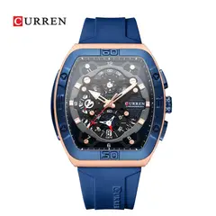 CURREN - Reloj Modelo 8443 Deportivo - Azul Oscuro