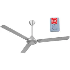 KDK - Ventilador De Techo 56 Pulgadas forma de platillo GRIS