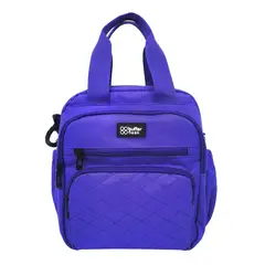 BUFFER FLASK - Lonchera Morral Termica Buffer Multiples Compartimientos - Lila