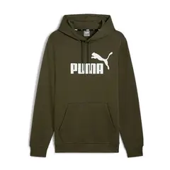 PUMA - Hoody Verde Hombre Pm Ess Big Logo Hoodie Tr Orange