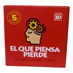 CONCEPTO 3D - El Que Piensa Pierde Juego de mesa español