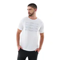 BELIFE - Camiseta Manga Corta Estampada Blanca