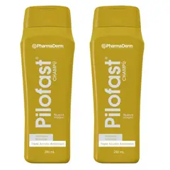 PHARMADERM - Pilofast Champú Anticaspa y Anticaída 2 u, 20% dcto