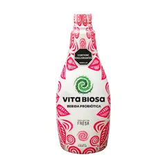 VITA BIOSA BEBIDA PROBIOTICA - Vita Biosa Sabor Fresa X 1000ml