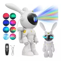 GENERICO - Proyector Estrellas Galaxia Nebulosa Bluetooth Diseño Conej
