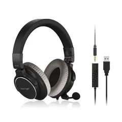 BEHRINGER - Audífonos con micrófono BH470U Negro