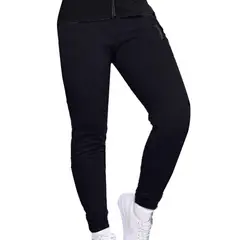 FORMAS INTIMAS - Pantalón Sudadera Mujer Negro Fi 89860