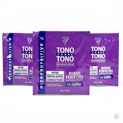 GENERICO - "Tono sobre Tono Rubio Perfectos Violeta" de la línea M y E X 10