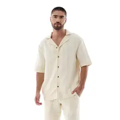 BELIFE - Camisa Resort Manga Corta Para Hombre