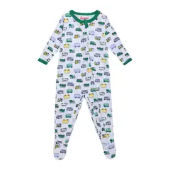 SANTANA - Pijama Bebé Bunny Niño Verde