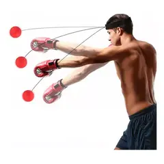 GENERICO - Pelota Entrenamiento Boxeo Cabeza Reflejo Precisión Golpes