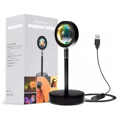 GENERICO - Lámpara Rgb Efecto Atardecer Para Videos De Tiktok Usb 5w