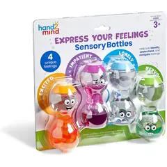 EDUCATIONAL INSIGHTS - Juego Botellas Sensoriales Exploración Emocional Para Niños