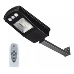 GENERICO - Lampara Con Panel Solar De 30w Con Bluetooth Musica Parlante