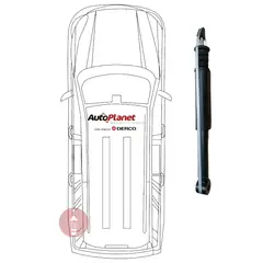 DGP - AMORTIGUADOR TRASERO RENAULT LOGAN 1.6 16/19