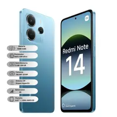 XIAOMI - Celular Redmi Note 14 4G 256 Gb 8 Ram Azul