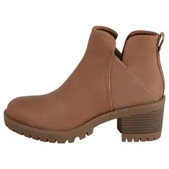 GENERICO - Botines Silky Para Mujer State Street Payless Cogñac