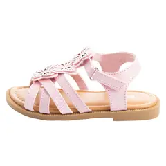 FIONI - Sandalias Planas Con Diseño De Mariposa Para Niña Pequeña Payless Rosa