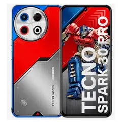TECNO MOBILE - Celular Tecno Spark 30 PRO 256GB 8GB RAM (Ampliable a 16GB) Edición Optimus Prime