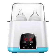GENERICO - Esterilizador Calentador Digital De Biberones Y Teteros Azul