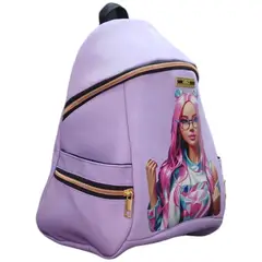 GENERICO - Bolso morral dama erika dama lila pastel