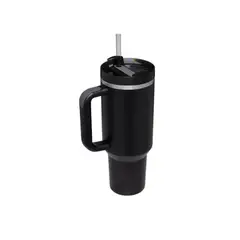 INNOVA - Termo Vaso Conserva Temperatura 1.2 L Acero Inoxidable Con Pitillo