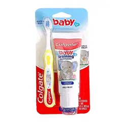 COLGATE - Crema+Cepillo de Dientes Para Bebe