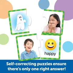 JUGANDO Y EDUCANDO - Rompecabezas Didáctico Sentimientos Y Emociones Para Niños