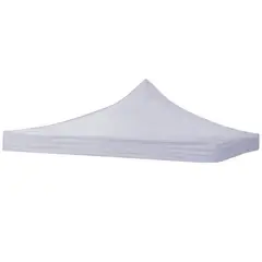 JARDIMEX - Repuesto Techo Toldo Carpa 3x3 M Blanco Lona
