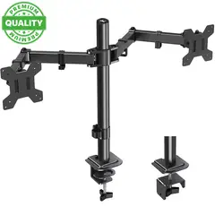 ONE PIXEL - Soporte Brazo Doble Para Monitor Notebook