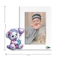 XTREME - Portarretrato Kids-AN13 19.5cm x 20.5cm Color Blanco