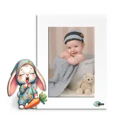 XTREME - Portarretrato Kids-AN19 20.5cm x 19.5cm Color Blanco