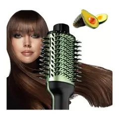 AFM - Cepillo Secador Alisador One Step Aguacate Cepillo Redondo
