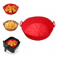 GENERICO - Molde Protector Para Freidora Air Fryer Silicona Reutizable K02