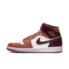 JORDAN - Tenis Mujer Air 1 Mid Y/C - Rosa