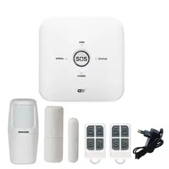 ZKTECO - Kit Alarma de Seguridad WIFI Control Remoto 4G