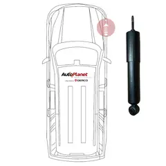 DGP - AMORTIGUADOR DELANTERO IZQUIERDO NISSAN NP300 2.5 08/13