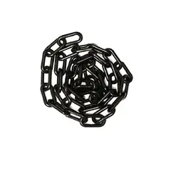NACIONAL - CADENA PLASTICA ESLABONADA COLOR NEGRO X 30 MTS